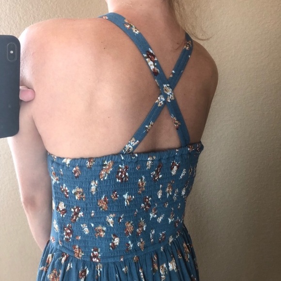 Floral Adjustable Strap Dress - Picture 2 of 3